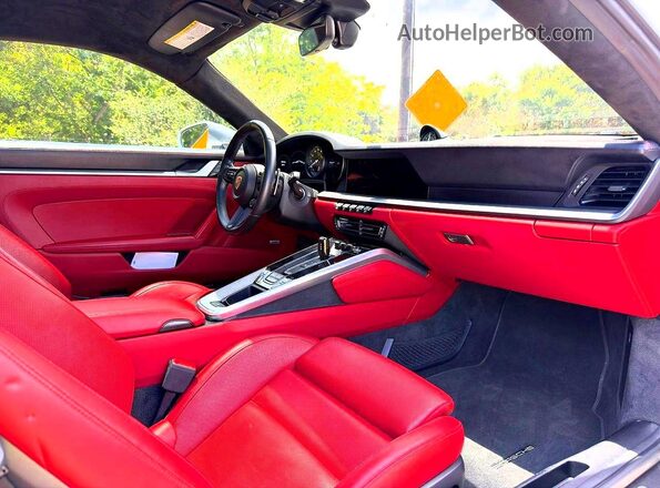 WP0AB2A96MS223242 2021 PORSCHE 911 Silver Հետևի տեսք