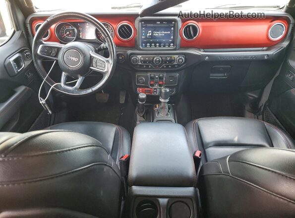 1C4HJXFN1MW589428 2021 JEEP WRANGLER Gray Սարքավորումների վահանակի տեսք