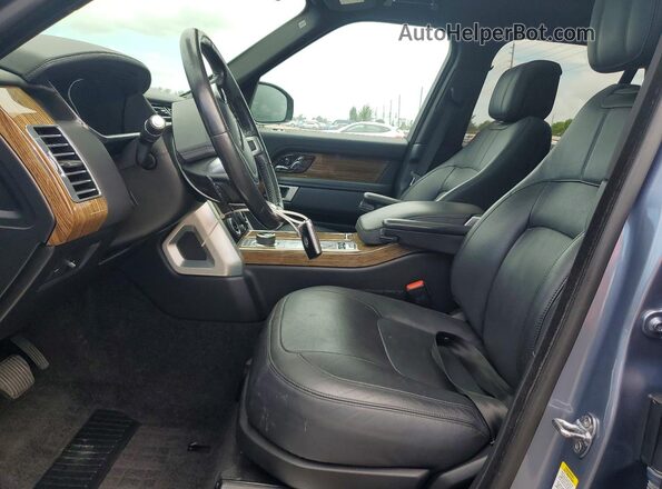 SALGS2SV1KA544364 2019 LAND ROVER RANGE Blue Vista del salpicadero