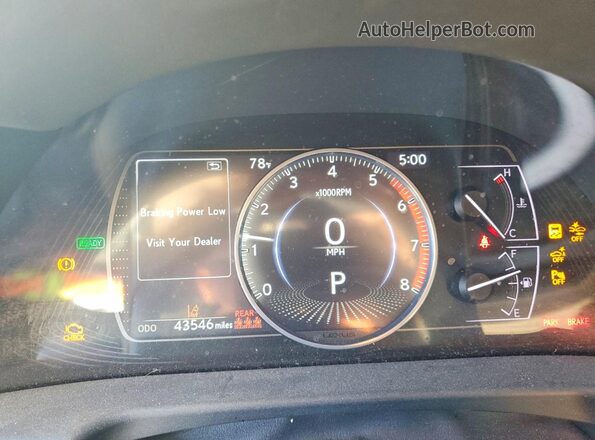 58ADA1C1XPU030526 2023 LEXUS ES Gray Widok tylnych siedzeń