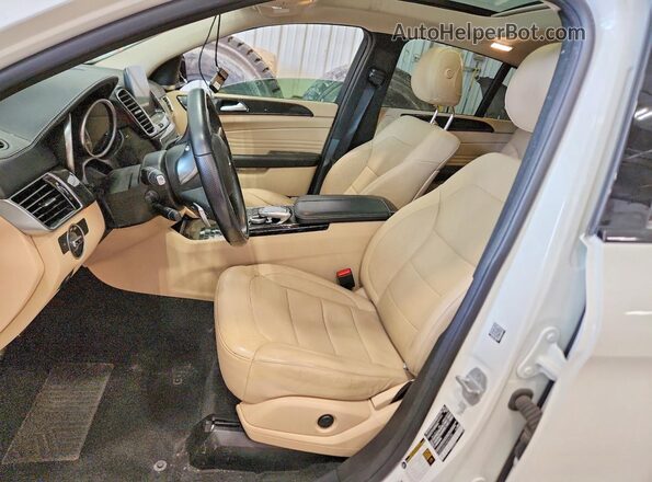 4JGED6EB1HA076108 2017 MERCEDES-BENZ GLE-CLASS White Вид панелі приладів