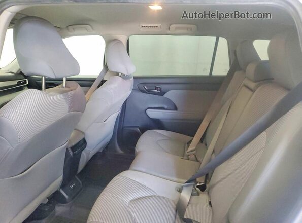 5TDBZRBH9NS577099 2022 TOYOTA HIGHLANDER Silver 