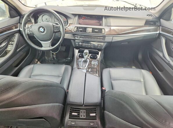 WBA5A7C51GG150975 2016 BMW 5 SERIES Silver Widok zestawu wskaźników