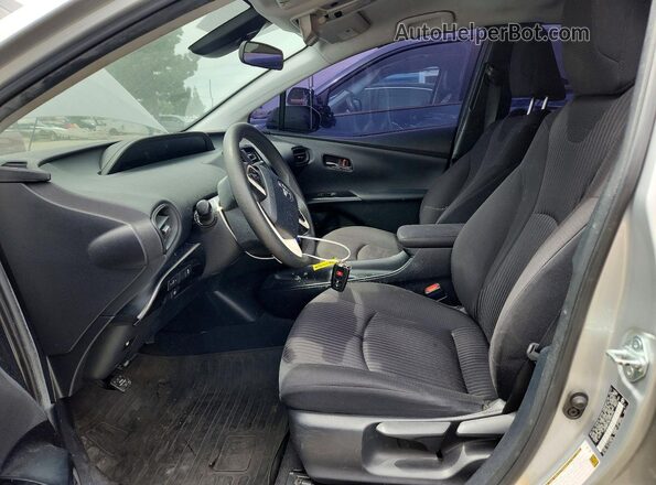 JTDKBRFU8H3552096 2017 TOYOTA PRIUS Silver 