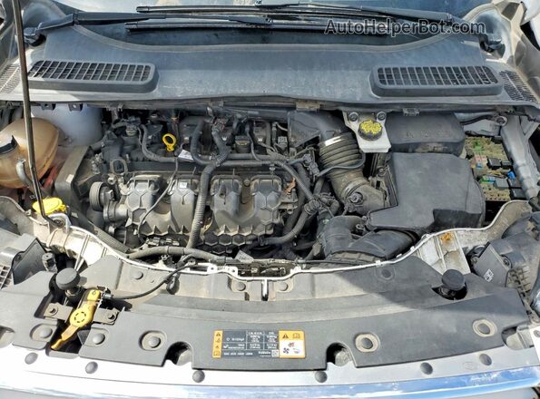 1FMCU9J97HUE04173 2017 FORD ESCAPE Белый Вид подкапотного пространства