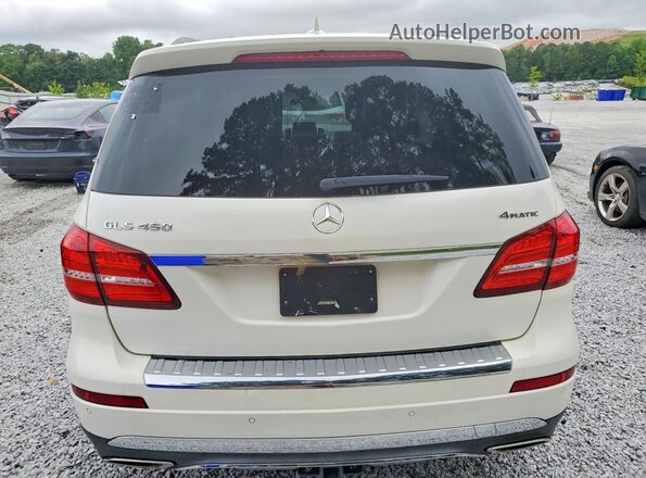 4JGDF6EE3JB029789 2018 MERCEDES-BENZ GLS White Widok wnętrza z przodu