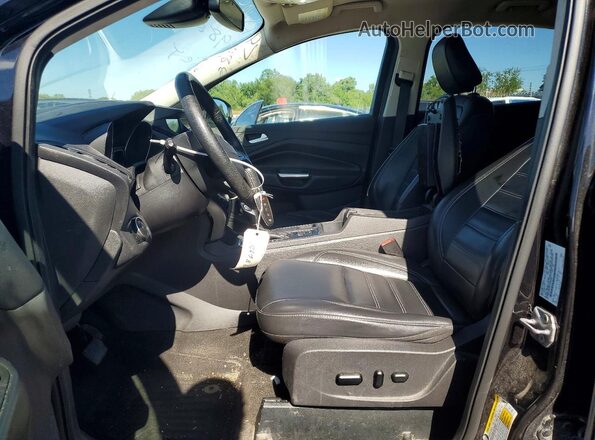 1FMCU9HDXKUA98698 2019 FORD ESCAPE Black Widok deski rozdzielczej