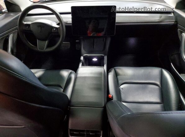 5YJ3E1EC5MF849832 2021 TESLA MODEL Двухцветный 