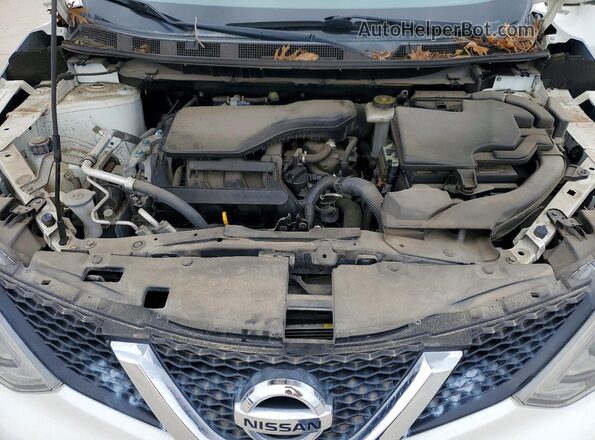 JN1BJ1CR6HW113906 2017 NISSAN ROGUE White Widok naklejki z numerem VIN