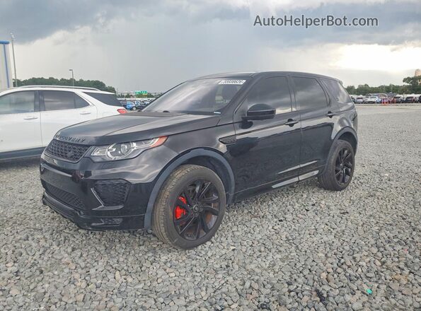 SALCT2GX3KH828379 2019 LAND ROVER DISCOVERY Black Задня ліва чверть