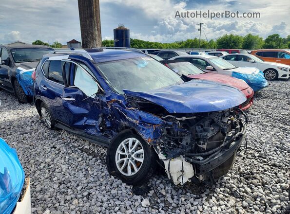 JN8AT2MT1JW450268 2018 NISSAN ROGUE Blue 