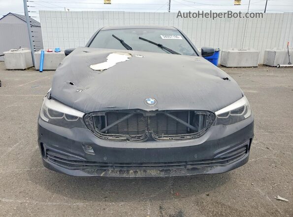 WBAJR3C03LCD71647 2020 BMW 5 SERIES Черный Вид сзади