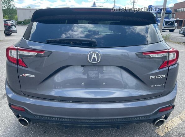 5J8TC2H6XML803557 2021 ACURA RDX Gray 