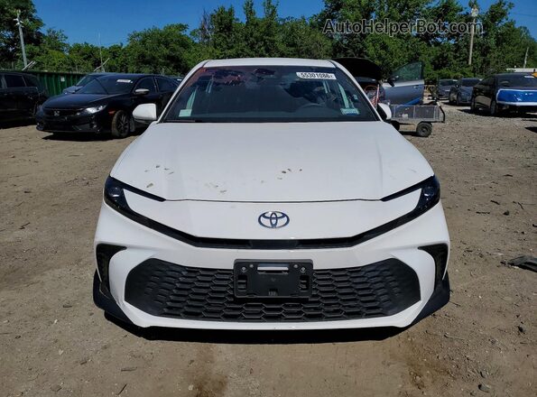 4T1DAACKXSU147127 2025 TOYOTA CAMRY Белый 
