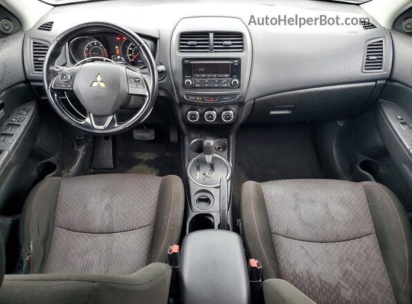 JA4AP3AU5HZ012861 2017 MITSUBISHI OUTLANDER Черный Вид щитка приборов