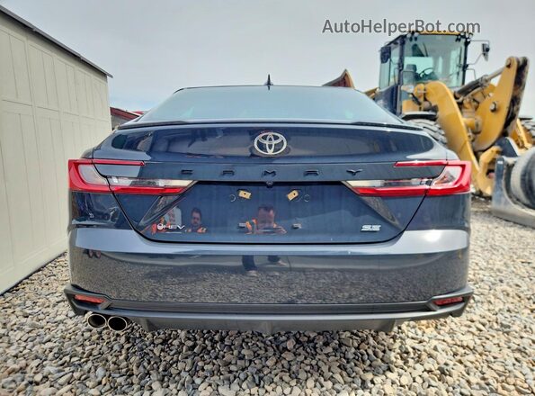 4T1DAACK6SU597521 2025 TOYOTA CAMRY Gray Widok wnętrza z przodu