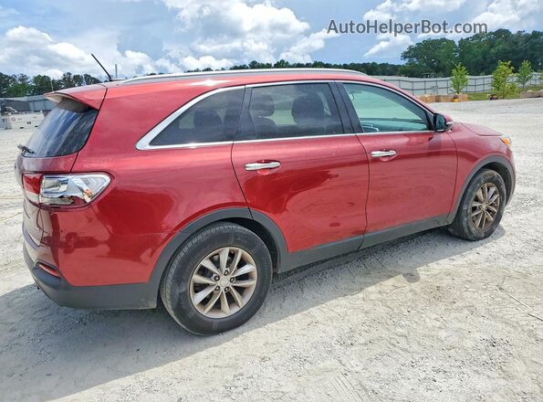 5XYPG4A55HG217383 2017 KIA SORENTO Red წინა მარჯვენა