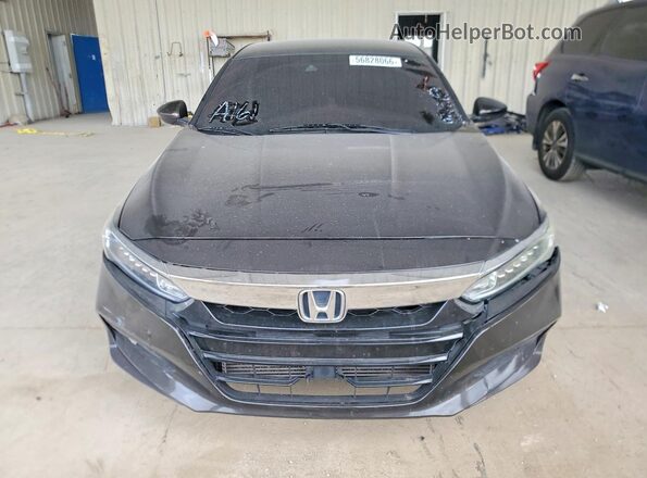 1HGCV1F14JA075141 2018 HONDA ACCORD Black 