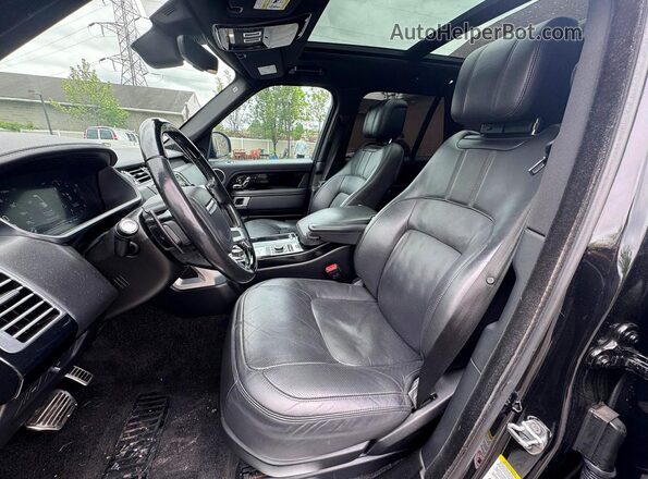 SALGS2SE3MA433754 2021 LAND ROVER RANGE Black უკანა სავარძლების ხედი