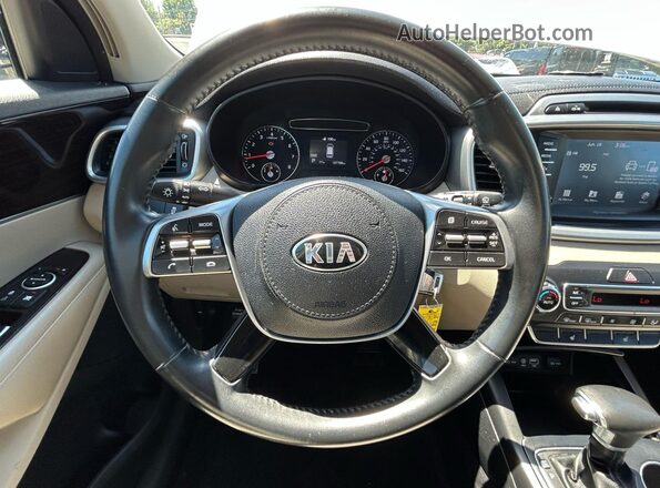 5XYPGDA33KG454475 2019 KIA SORENTO White 