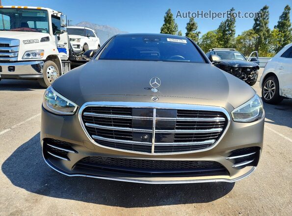 W1K6G7GB8NA077454 2022 MERCEDES-BENZ S Серый Вид сзади