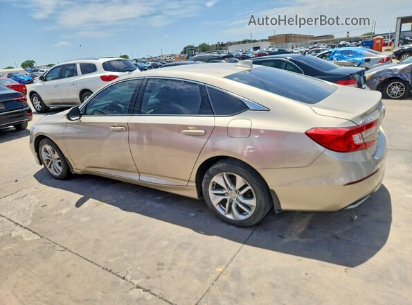 1HGCV1F10KA025919 2019 HONDA ACCORD Желто-коричневый Задняя правая четверть