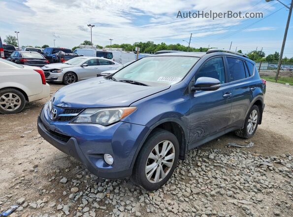 2T3DFREV2DW108887 2022 TOYOTA RAV4 Blue Հետևի ձախ