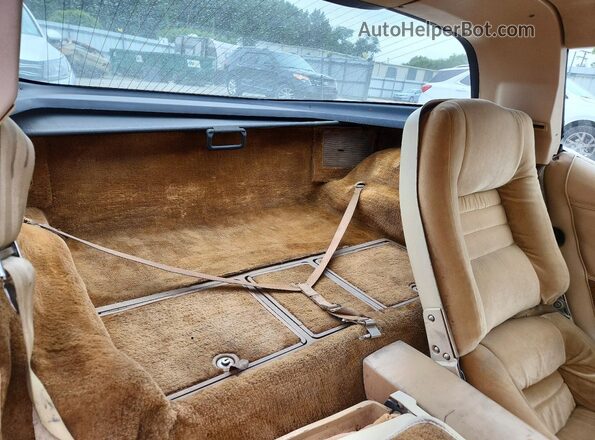 1Z8789S403398 1979 CHEVROLET CORVETTE Tan Widok wnętrza z tyłu