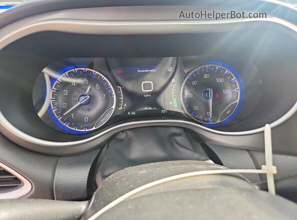 2C4RC1BG9SR509561 2025 CHRYSLER PACIFICA Blue Հետևի նստատեղերի տեսք