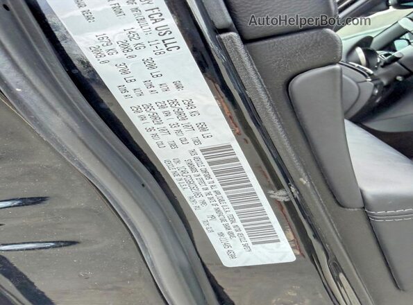 1C4RJFCG6KC621065 2019 JEEP GRAND Black უკანა სალონის ხედი