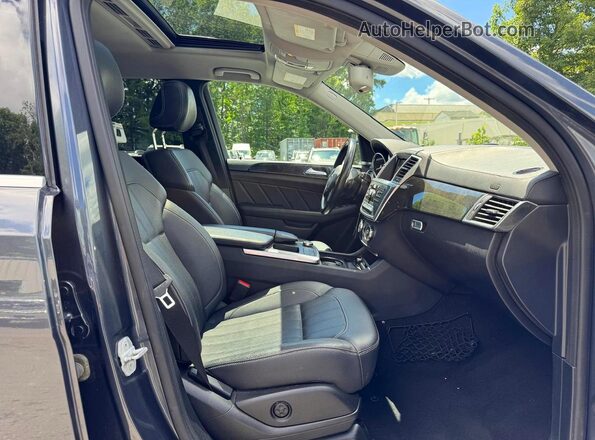 4JGDF6EE3GA699907 2016 MERCEDES-BENZ GL-CLASS Black უკანა სალონის ხედი