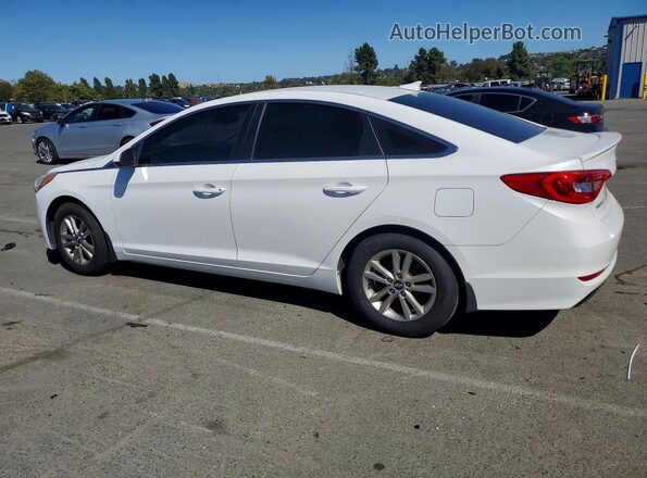 5NPE24AF3HH470242 2017 HYUNDAI SONATA White Trasero derecho