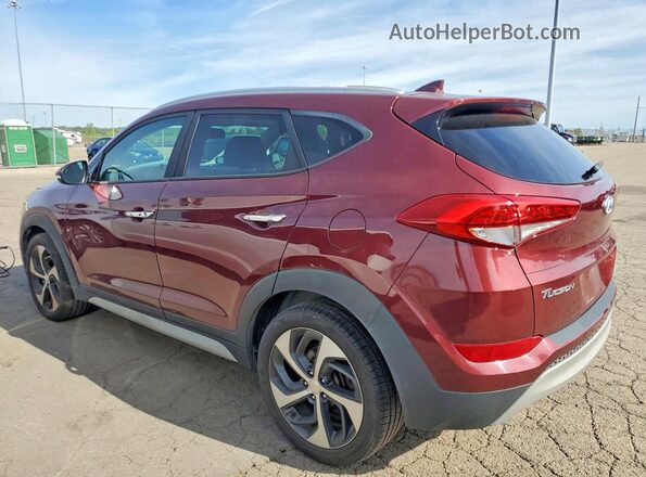 KM8J3CA26HU540904 2017 HYUNDAI TUCSON Red 