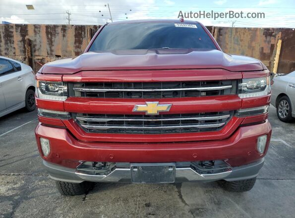 3GCUKTEJ0HG422856 2017 CHEVROLET SILVERADO Maroon 