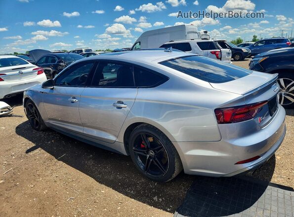 WAUB4CF55JA012347 2018 AUDI S5 Silver Rear right