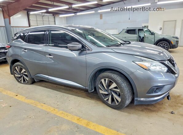 5N1AZ2MH0JN106485 2018 NISSAN MURANO Gray Front view