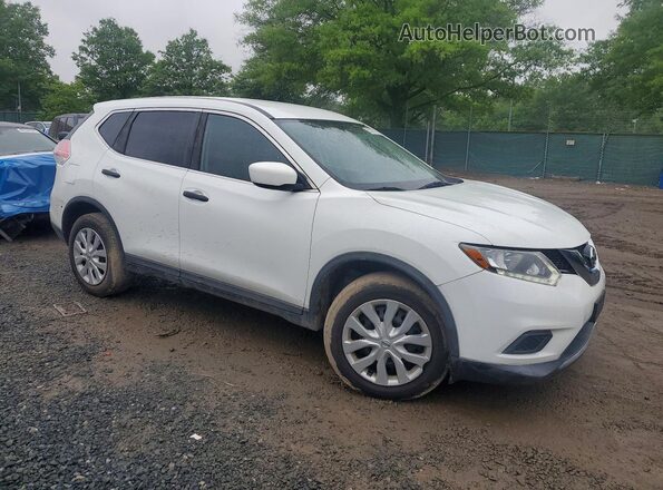 KNMAT2MT7GP680511 2016 NISSAN ROGUE White 