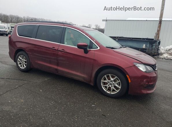 2C4RC1DG9MR537733 2021 CHRYSLER VOYAGER Burgundy Դիմացի տեսք