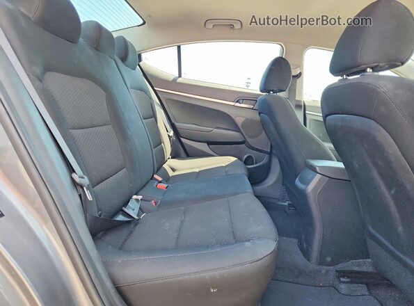 5NPD74LF4KH435338 2019 HYUNDAI ELANTRA Gray 