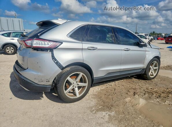 2FMPK3J81JBB28032 2018 FORD EDGE Silver წინა მარჯვენა