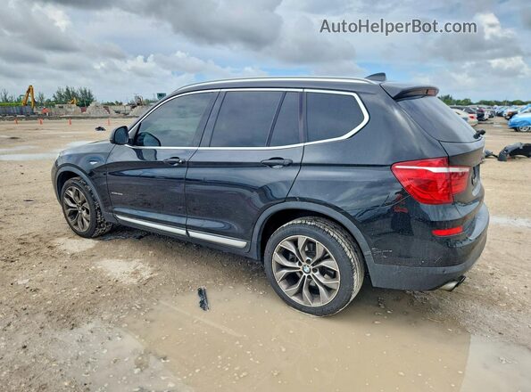 5UXWX7C58G0K36474 2016 BMW X3 Black Rear right