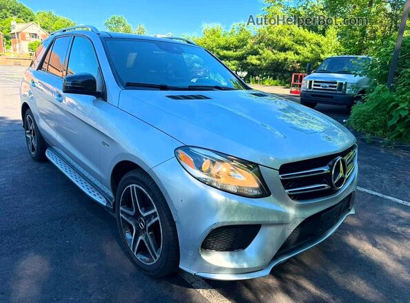 4JGDA6EB6JB160462 2018 MERCEDES-BENZ GLE Silver წინა ხედი