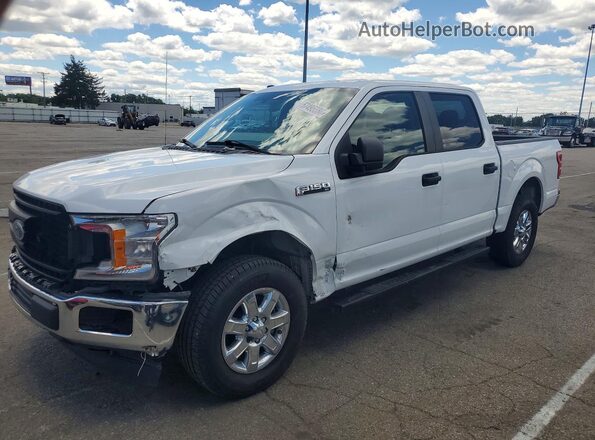 1FTEW1CB5JFB05980 2018 FORD F150 White Rear left