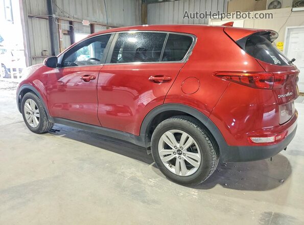 KNDPM3AC8J7319958 2018 KIA SPORTAGE Red Հետևի աջ