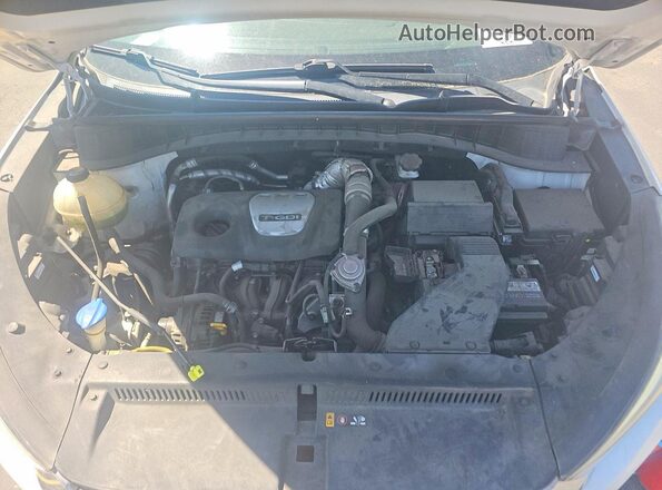KM8J3CA26GU125385 2016 HYUNDAI TUCSON White Առջևի վահանակի տեսք