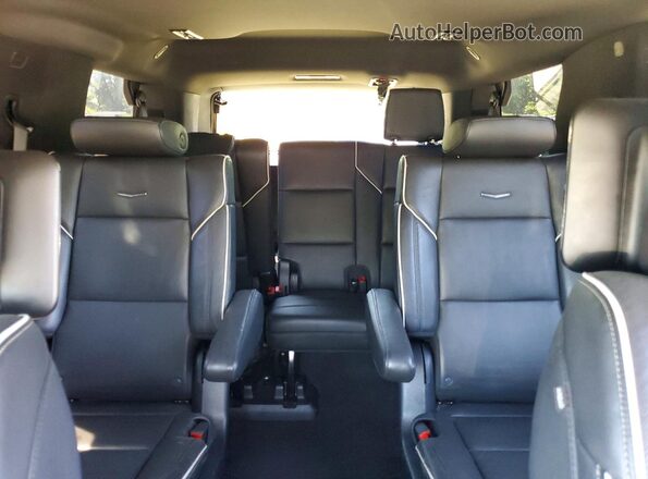 1GYS4EKL6PR447577 2023 CADILLAC ESCALADE Black Vista interior trasera