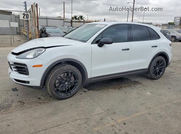 WP1AA2AYXNDA01494 2022 PORSCHE CAYENNE White Trasero izquierdo