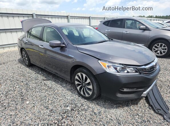 JHMCR6F33HC006651 2017 HONDA ACCORD Серый Вид спереди