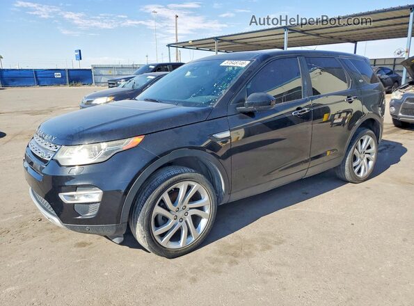 SALCT2BG9GH575034 2016 LAND ROVER DISCOVERY Black უკანა მარცხენა