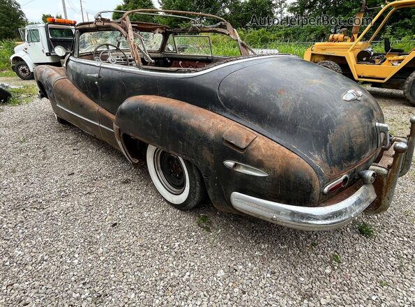 14851162 1948 BUICK SUPER Черный Вид спереди